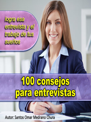 cover image of 100 consejos para entrevistas
